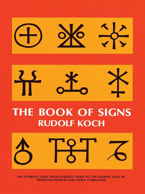 Title details for The Book of Signs by Rudolf Koch - Available